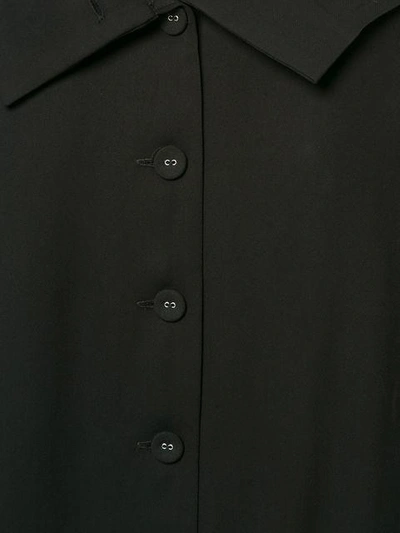 Shop Taylor Reversed Buttoned Blouse - Black