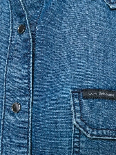 Shop Calvin Klein Jeans Denim Shirt - Blue