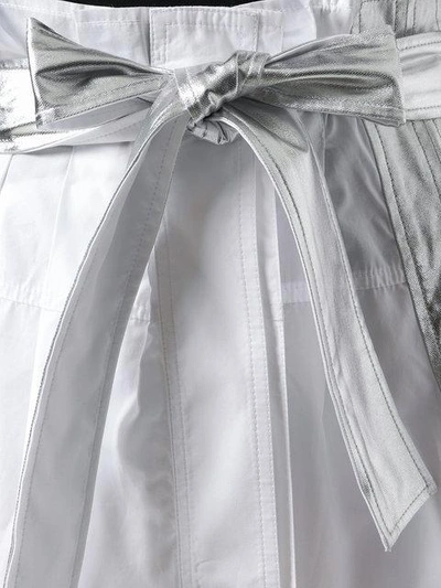 Shop Paco Rabanne Tie Waist Long Skirt