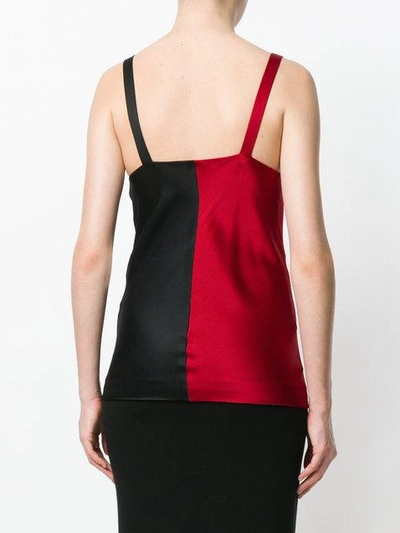 Shop Haider Ackermann Two-tone Camisole Top - Black