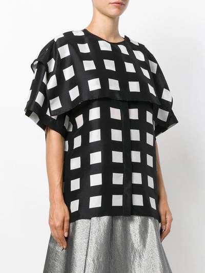 Shop Christopher Kane The Hill House Cape Shirt