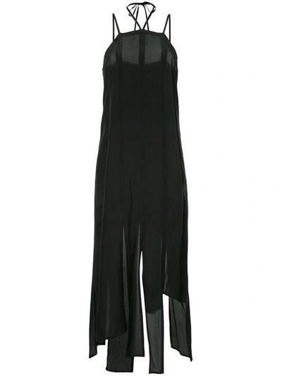 Shop Taylor Long Link Dress In Black