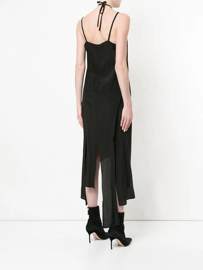 Shop Taylor Long Link Dress In Black