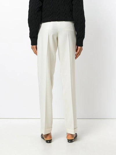 Shop Pt01 Pleat Detail Trousers - Neutrals