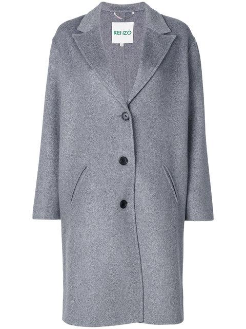 kenzo wool coat