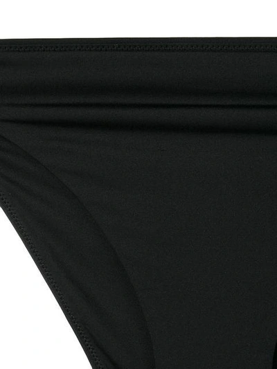 Shop La Perla Tied Bikini Briefs In Black