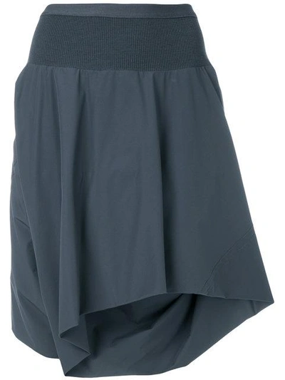 Shop Rick Owens Elasticated Waist Shorts In Grey