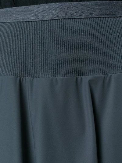 Shop Rick Owens Elasticated Waist Shorts In Grey