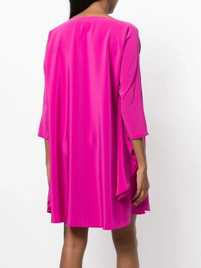 Shop Gianluca Capannolo Floaty Shift Dress In Pink