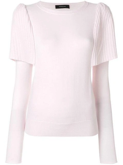 Shop Unconditional Angle Jumper - Pink In Pink & Purple