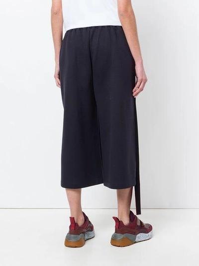 cropped flared trousers