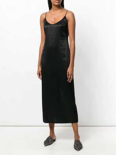 Shop La Perla Long Length Slip In Black