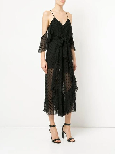 Shop Alice Mccall What You Waiting For Jumpsuit In Black