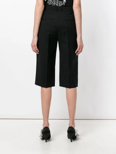 Shop Givenchy Tailored Knee-length Shorts - Black