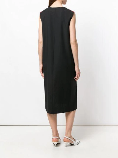 Shop Yang Li V-neck Dress - Black