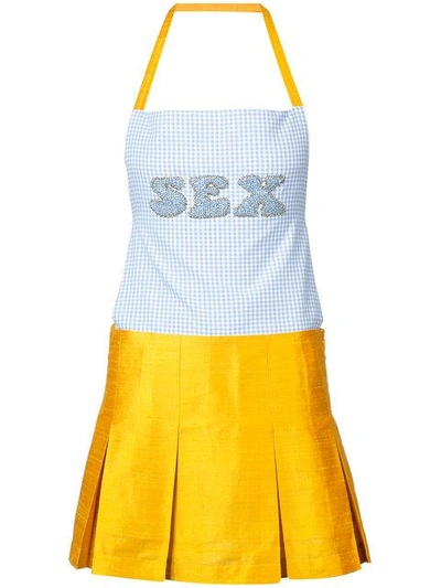 Sex围裙式连衣裙