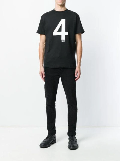 Shop Alyx T-shirt With Printed Number In Black