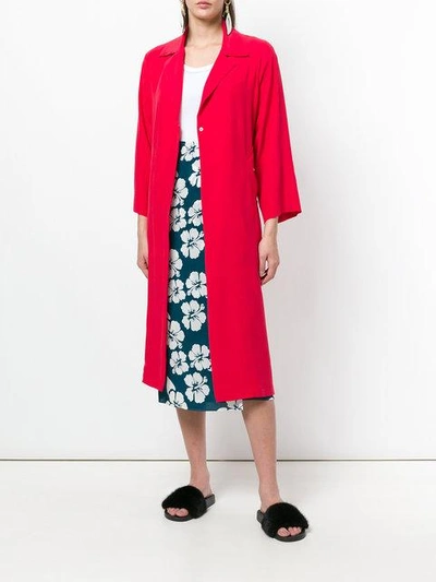 Shop Simonetta Ravizza Floral-print Midi Wrap Skirt