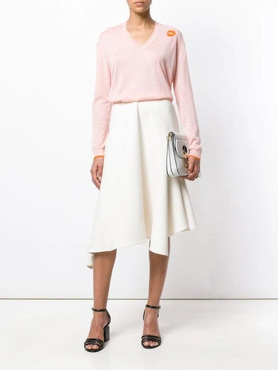 Shop Lala Berlin Nico Sweater In Pink