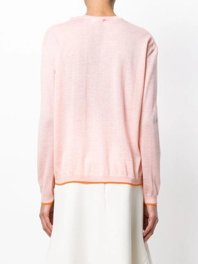 Shop Lala Berlin Nico Sweater In Pink