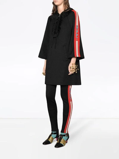 Gucci hooded hotsell jersey dress