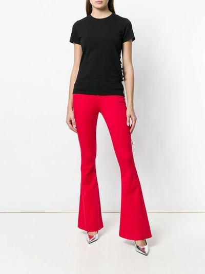 Shop Alyx Flared Trousers  In Red