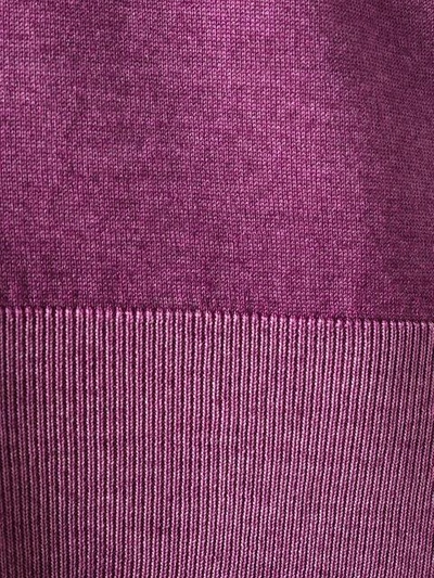 Shop Tomas Maier Merino V-neck Sweater - Pink