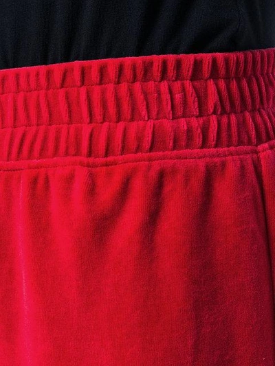 Shop Juicy Couture Swarovski Embellished Velour Track Pants