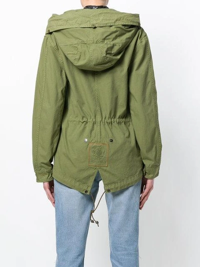Shop Mr & Mrs Italy Hooded Parka - Green