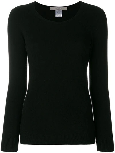Shop La Fileria For D'aniello Long Sleeved Pullover - Black