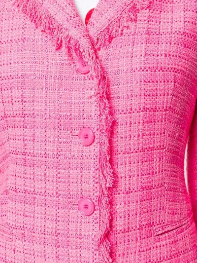 Shop Tagliatore Adele Padded Jacket In Pink
