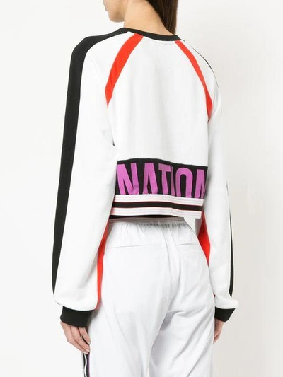 Shop P.e Nation The Cannibal Cropped Sweat