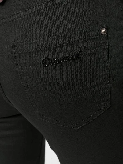 Shop Dsquared2 High Waist Twiggy Jeans - Black