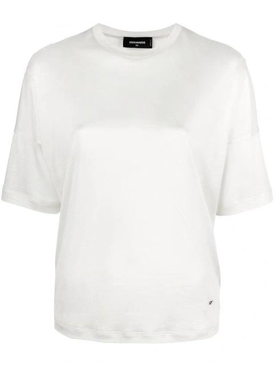 Shop Dsquared2 Loose Fit T-shirt - White