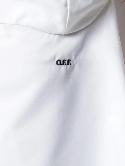 Shop Off-white Checkered Collar Sleeveless Shirt