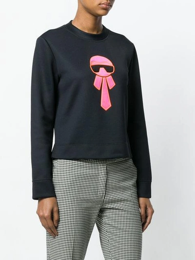 Shop Fendi Karl Motif Sweater