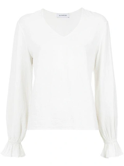 Shop Olympiah Inca Blouse In White