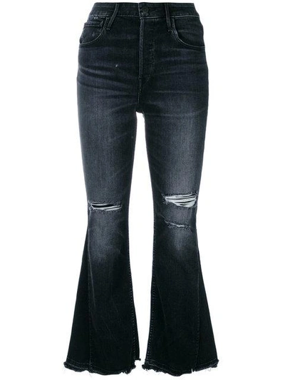 Shop 3x1 W3 Higher Ground Gusset Crop Jeans In Black