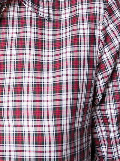 Shop Dsquared2 Plaid Shirt In Red