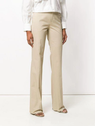 Shop Etro Tailored Trousers - Neutrals