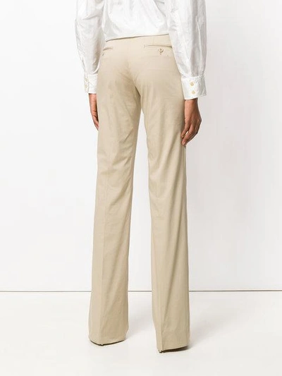 Shop Etro Tailored Trousers - Neutrals