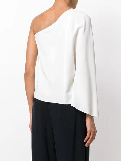 Shop Theory One Shoulder Blouse In White