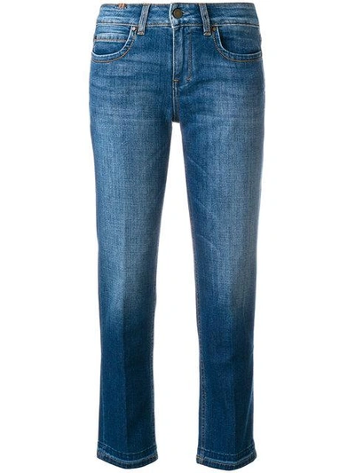 Shop Notify Classic Cropped Jeans - Blue
