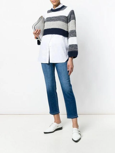 Shop Notify Classic Cropped Jeans - Blue