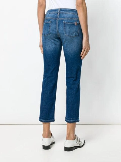 Shop Notify Classic Cropped Jeans - Blue