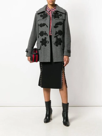 Shop Altuzarra Embroidered Toggle Coat