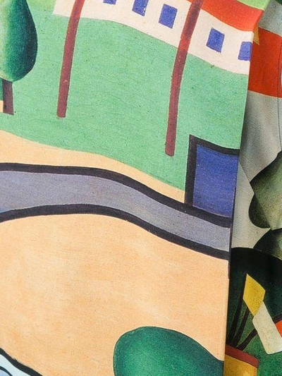 Shop Osklen X Tarsila City Print Jumpsuit - Multicolour