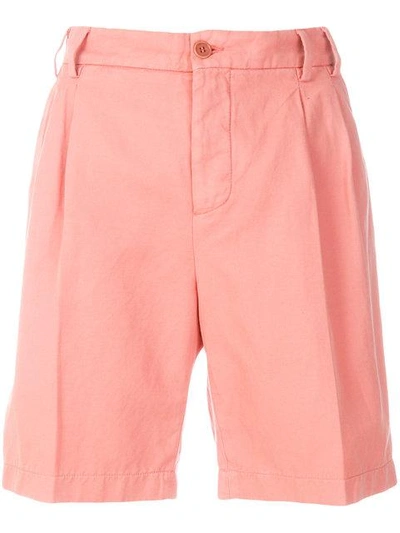 Shop Aspesi Bermuda Shorts - Pink