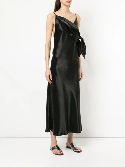 Shop Christopher Esber Long V In Black