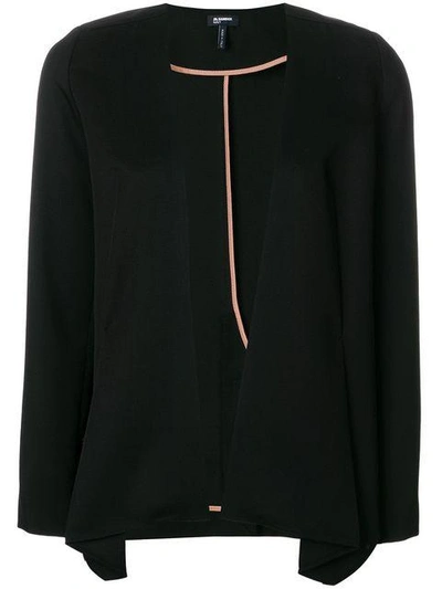 Shop Jil Sander Open Blazer In Black